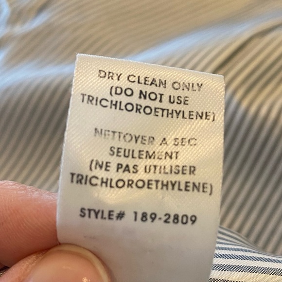 NANETTE LAPORE black & white linen & cotton jacket w/ zipper - Picture 11 of 13